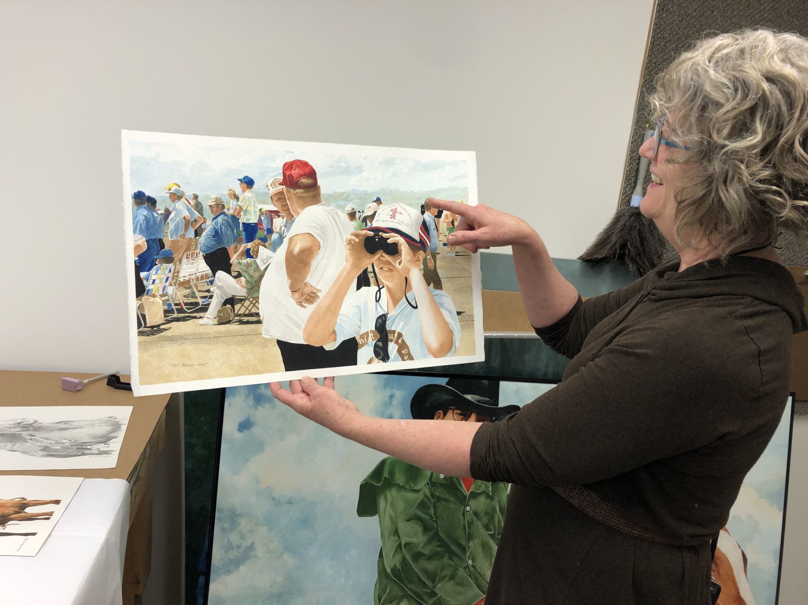 Susan Barnett, YAM curator